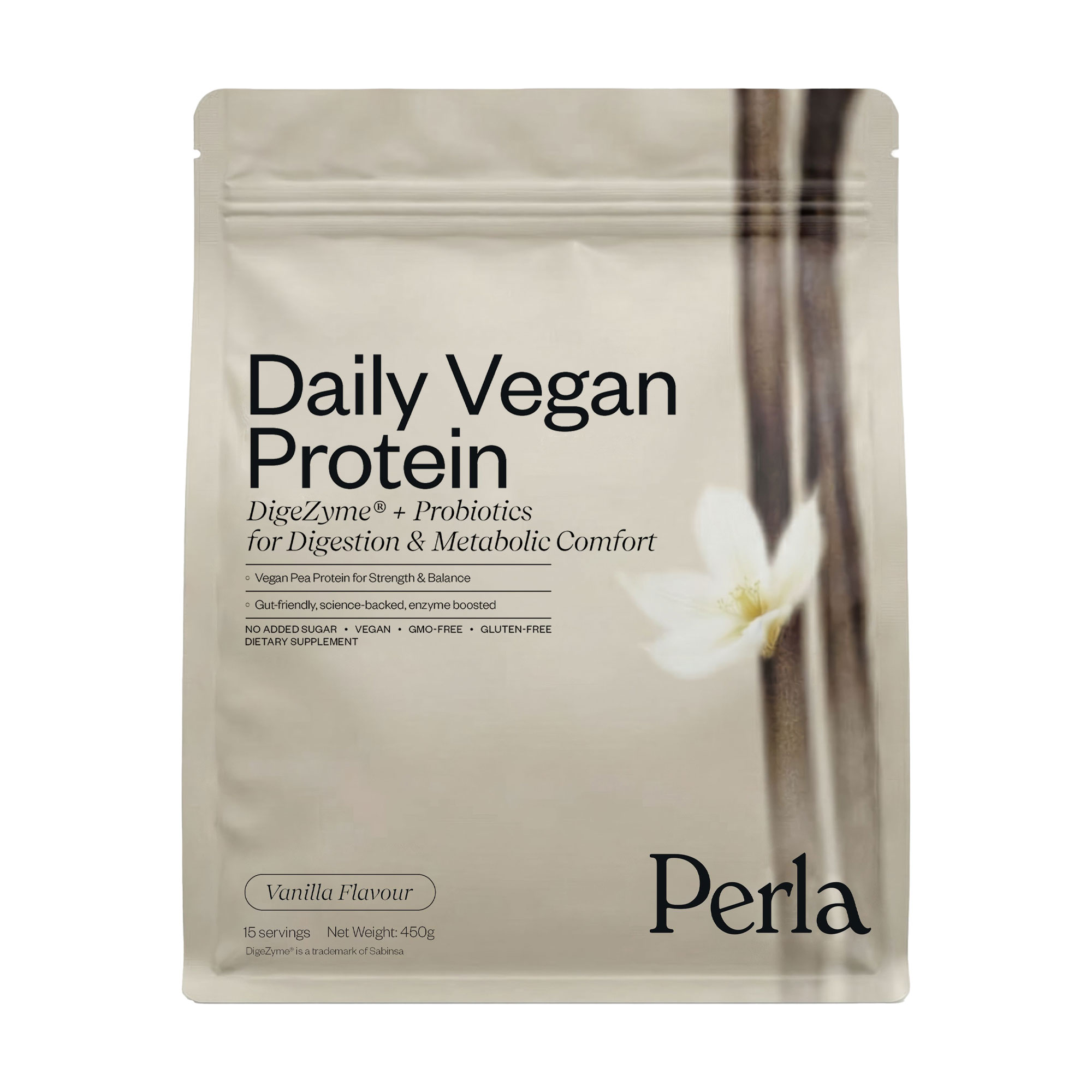 Веганський протеїн Perla Helsa Daily Vegan Protein в порошку, 450 г